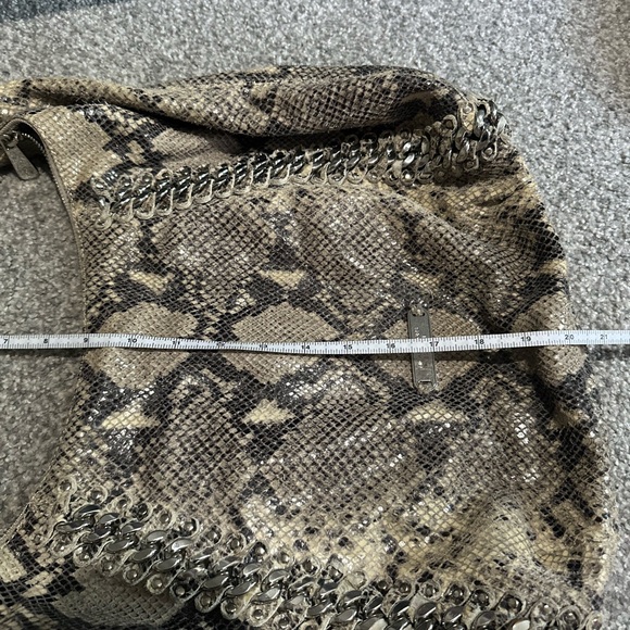 Michael Kors Snakeskin Patterned Hobo Shoulder Bag Purse AS IS - Picture 14 of 16